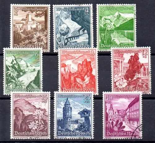 Alemania Imperio Nº Yvert 616/624 Nº MIchel 675/683 (o)